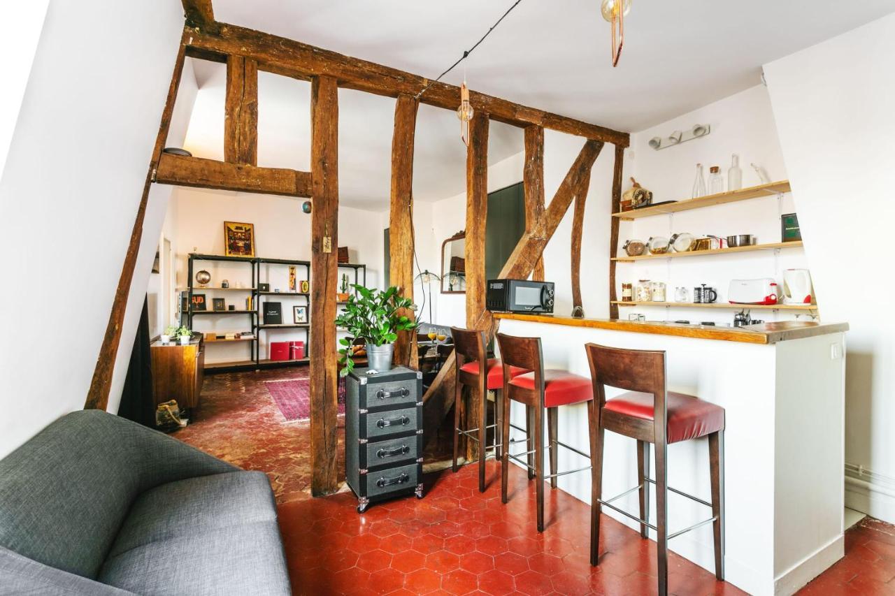 Montorgueil Area Paris Center City Apartment Buitenkant foto